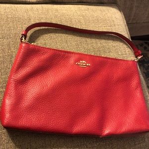 Red Coach Bag